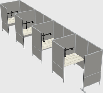 Small private panel system