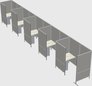 Small private panel system