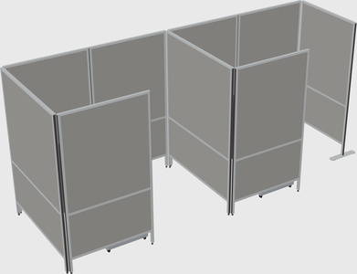 Small private panel system