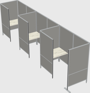 Small private panel system