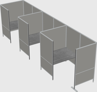 Small private panel system