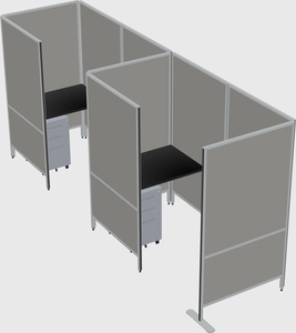 Small private panel system