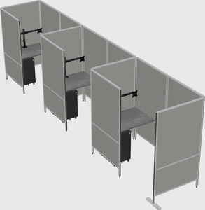 Small private panel system