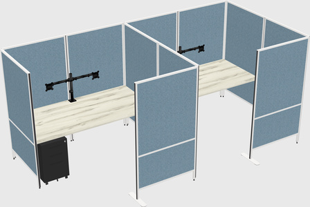 Flexible panel system with privacy