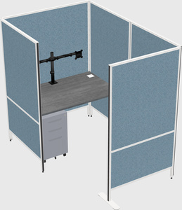 Small private panel system