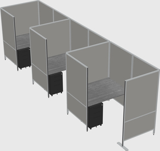 Small private panel system