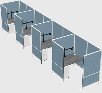 Small private panel system