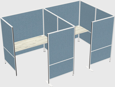 Flexible panel system with privacy