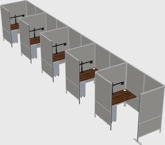 Small private panel system