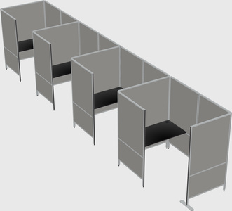 Small private panel system