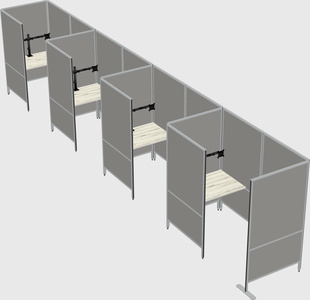 Small private panel system