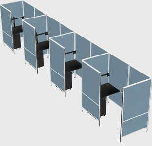 Small private panel system