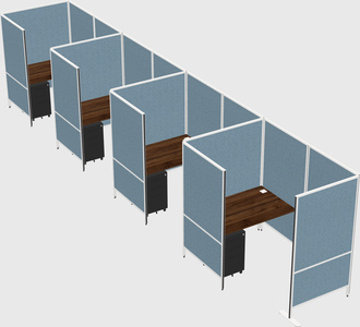Small private panel system
