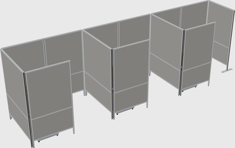 Small private panel system