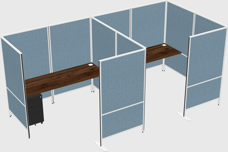 Flexible panel system with privacy