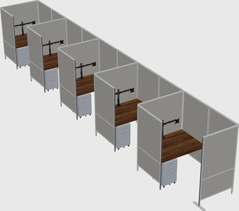 Small private panel system