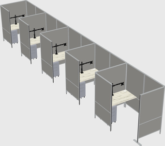 Small private panel system