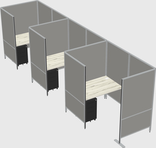 Small private panel system