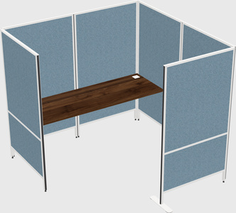 Flexible panel system with privacy