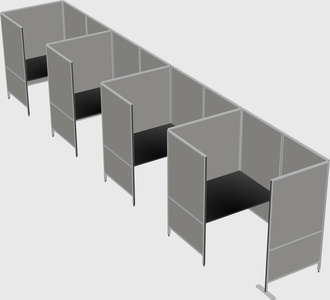 Small private panel system