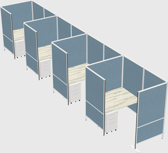 Small private panel system