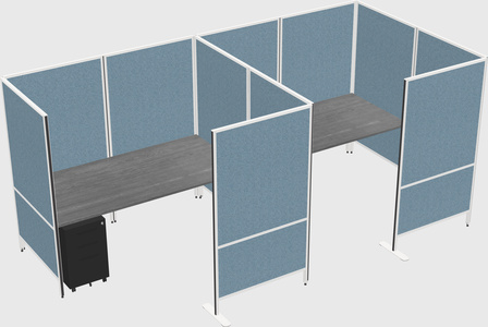 Flexible panel system with privacy