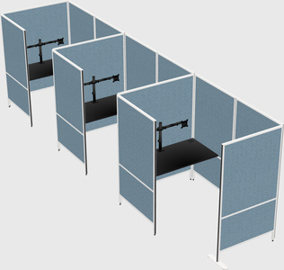 Small private panel system