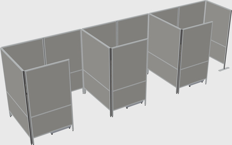 Small private panel system