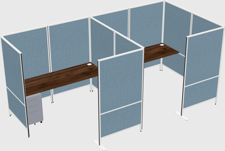 Flexible panel system with privacy