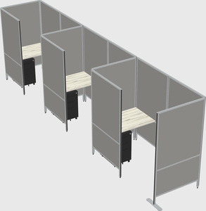 Small private panel system