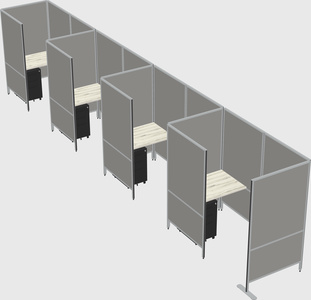 Small private panel system
