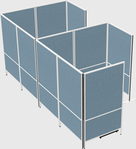 Flexible panel system with privacy