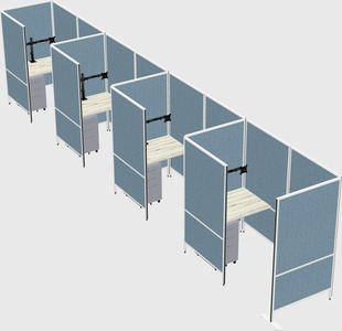 Small private panel system