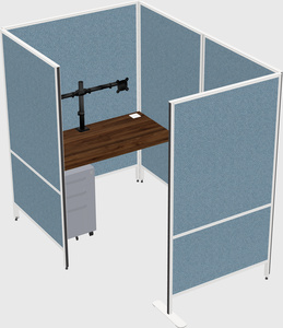 Small private panel system