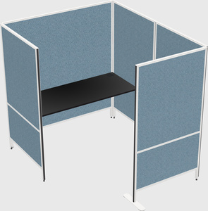 Flexible panel system with privacy