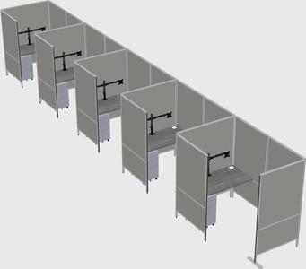 Small private panel system