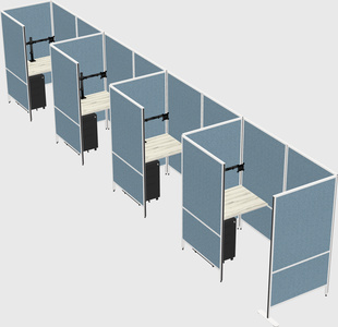 Small private panel system