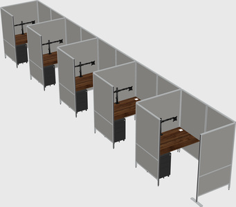 Small private panel system