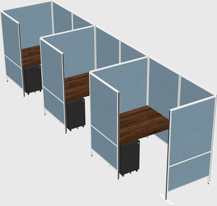 Small private panel system