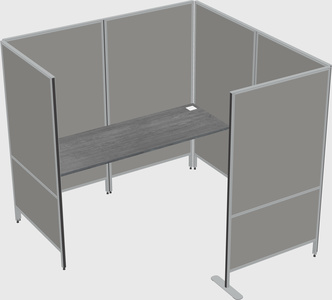 Flexible panel system with privacy
