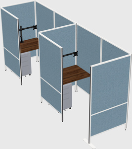 Small private panel system