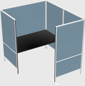 Flexible panel system with privacy