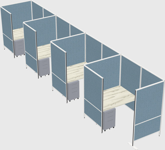 Small private panel system