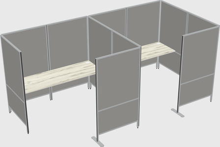 Flexible panel system with privacy