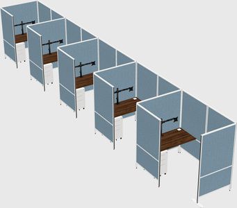 Small private panel system