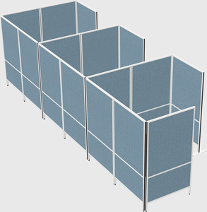 Flexible panel system with privacy