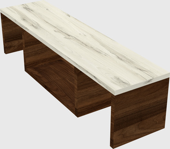 Desk counter riser