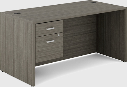 Straight office desk