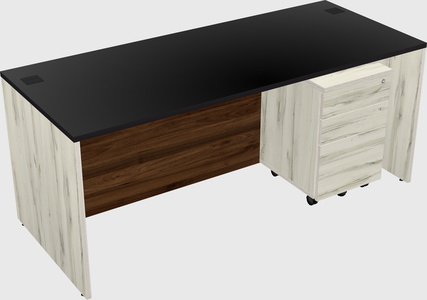 Rectangular desk