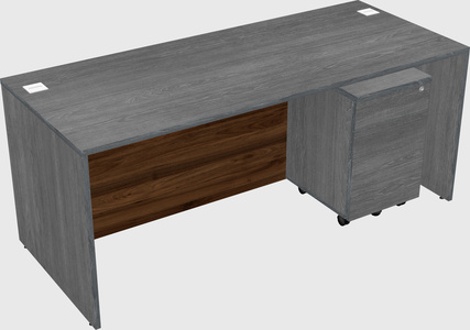 Rectangular desk